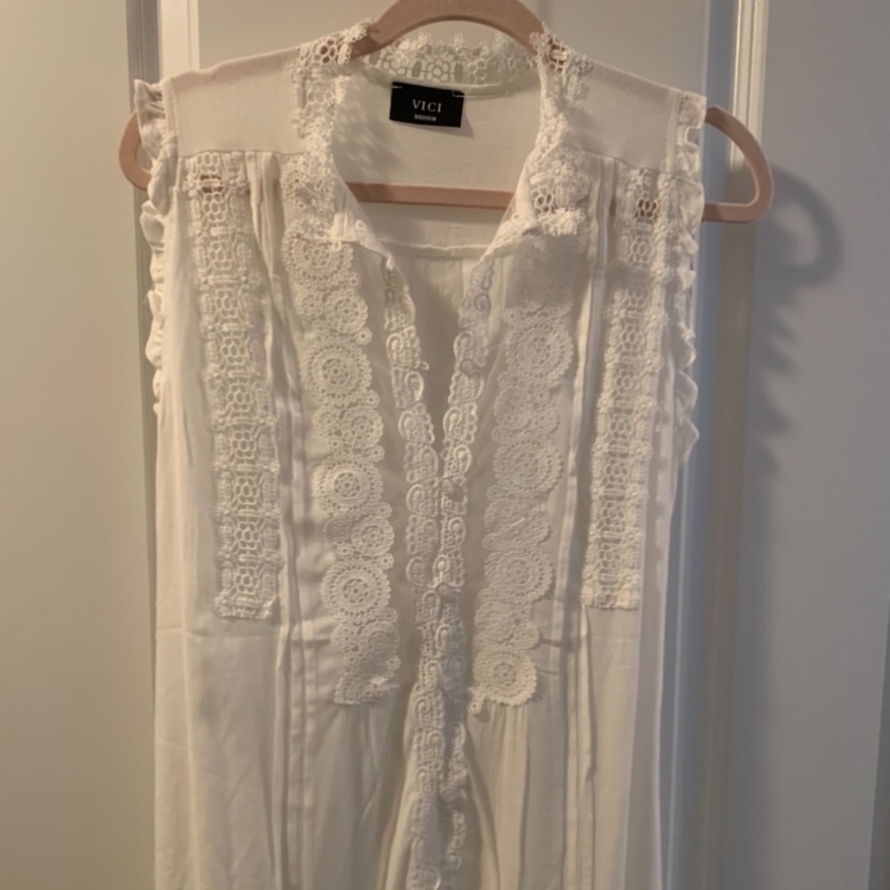 Sheer blouse